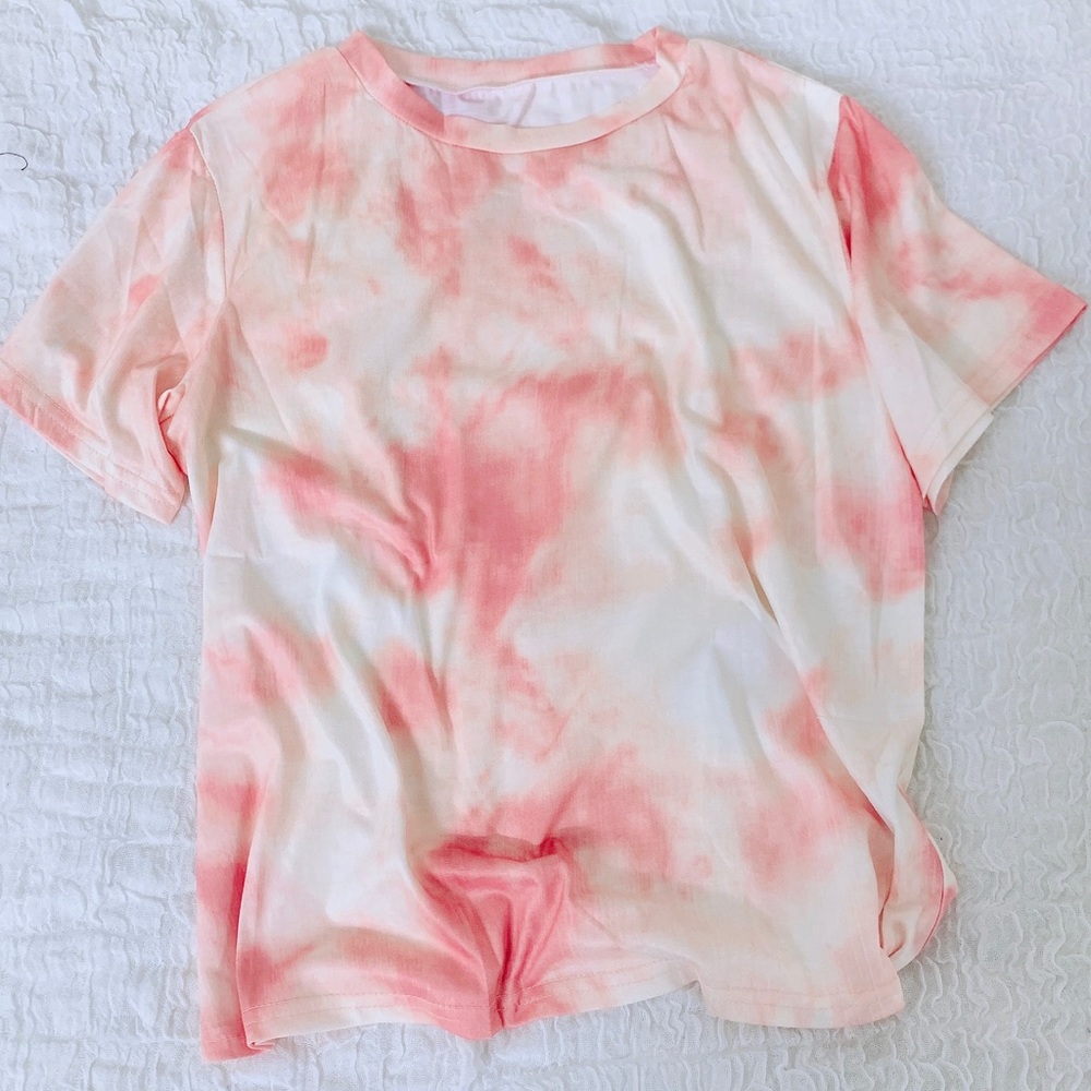 Last L SALE!🎉🥰 Peach 🍑 Tie Dye Lounge Set - Picture 3 of 5